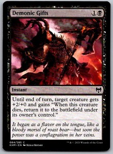 Demonic Gifts 84 Kaldheim Common Instant