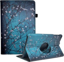 360-Degree Rotating Smart Case for Samsung Galaxy Tab A 10.1 2019 - Plum Blossom