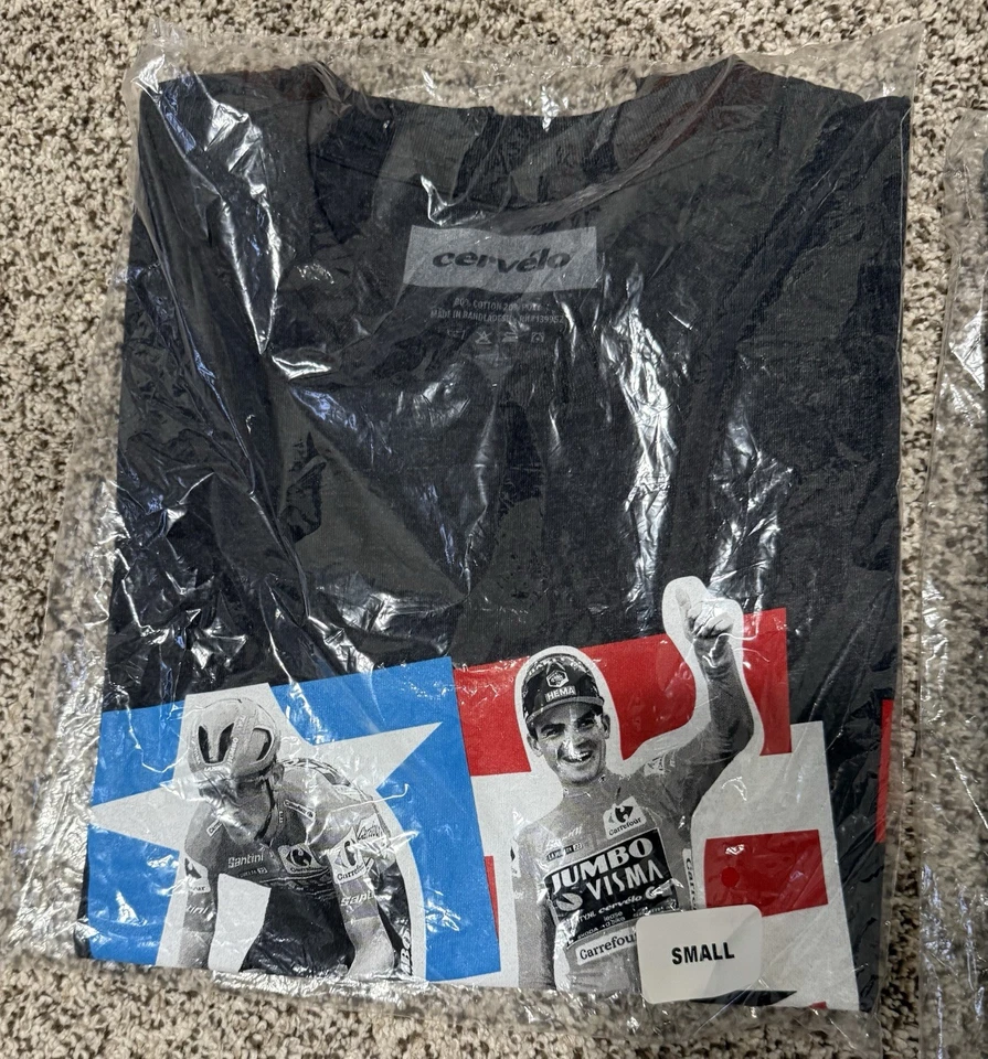 Camisetas Cervelo Sepp Kuss La Vuelta y Caledonia Talla Pequeña Foto 2 de 4