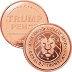 Shop Disme Coin Donald Trump 1 Oz .999 Pure Copper Medallion