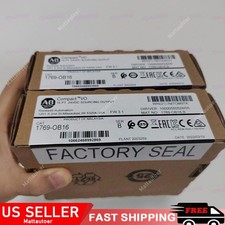 New Allen-Bradley 1769-OB16 CompactLogix 16 Pt 24VDC D/O Module US Free Tax