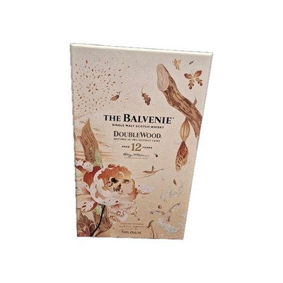  The Balvenie Scotland 12 Year Old DOUBLEWOOD Scotch Limited Edition BOX ONLY