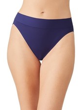 Wacoal At Ease Daywear High Cut Panty Women's 9-2XL Eclipse Pull On