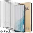 (6 Pack) For Samsung Galaxy S22 5G Tempered Glass Screen Protector Anti Scratch