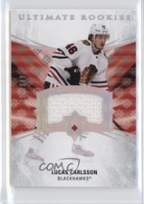 2020 Ultimate Collection Rookies Jersey Relics /649 Tier 1 Lucas Carlsson 03xg