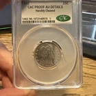 1892 Barber Quarter PROOF, A Mere 1245 PF Issued