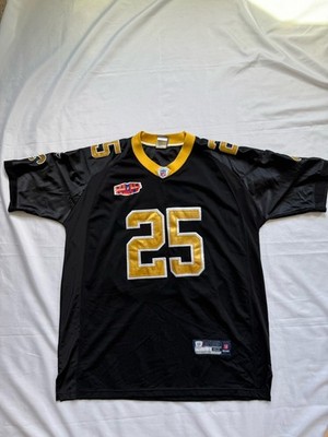 NFL Reebok New Orleans Saints Reggie Bush Jersey Stitched 52 Super Bowl Patch