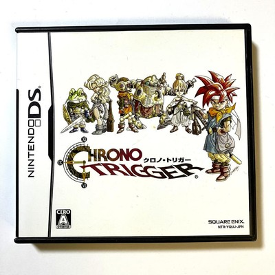 Chrono Trigger Nintendo DS Classic RPG Game Square Enix Authentic Collectible