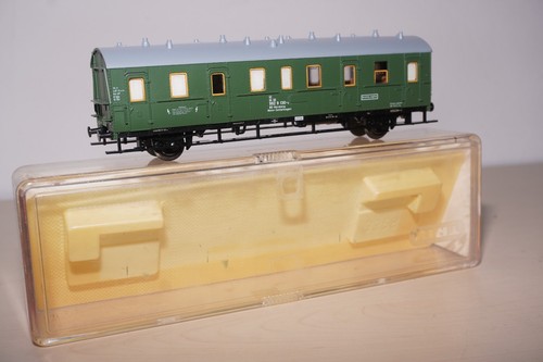 RF18] Trix Express H0 3361 Bauzug Mannschaftswagen OVP ( Kupplungen fehlen ) | Zustand: Gebraucht