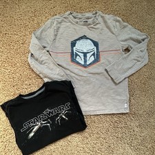 GapKids Youth M/8 Star Wars Interactive Flip Up Graphic T-Shirt Margate Sand