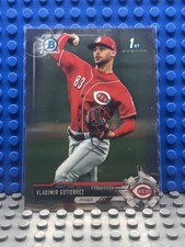 2017 Bowman Chrome Prospects Vladimir Gutierrez 1st Bowman #BCP192 Reds
