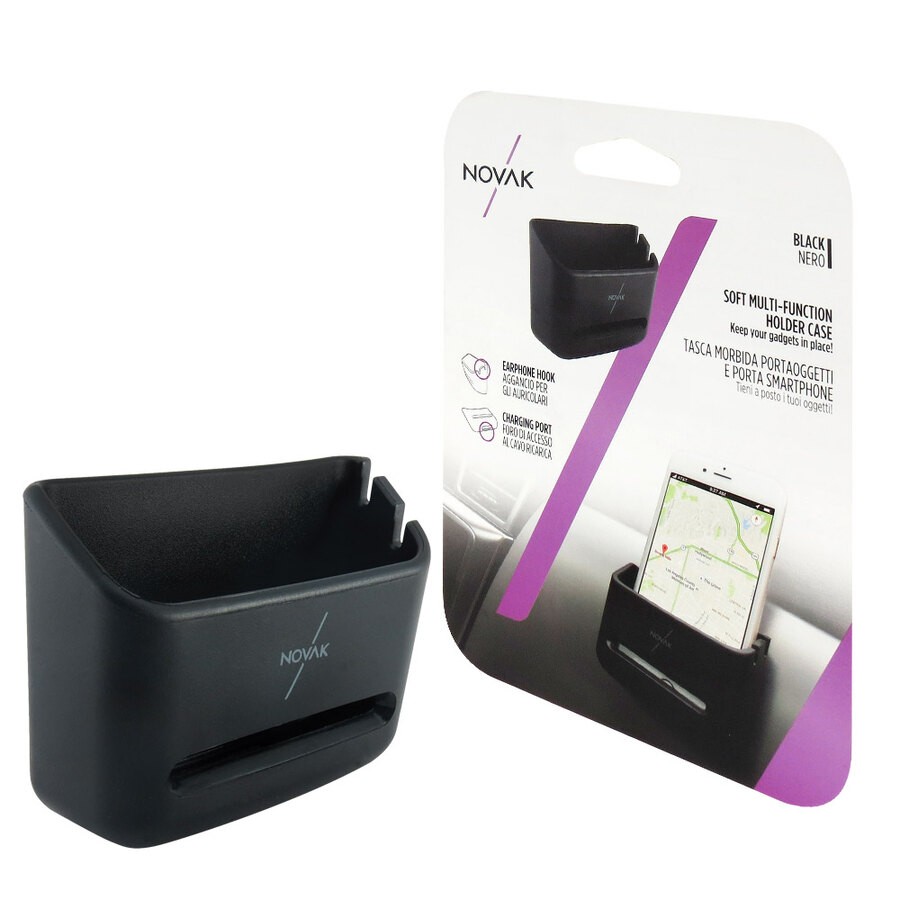 NOVAK Tasca adesiva multifunz 8.3x6.5x3 cm