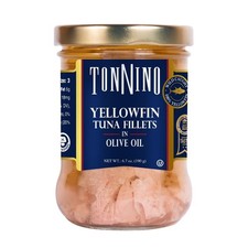 Premium Yellowfin Tuna Fillet in Olive Oil, 6.7 oz, Jar, Wild Caught