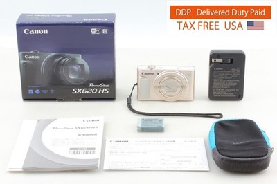 Englisch OK【NEUWERTIG】CANON PowerShot SX620 HS Silber 20,2 MP Digitalkamera...