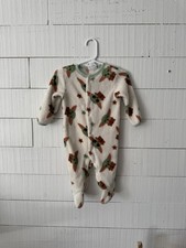 Baby Yoda Star Wars Fleece Snap Down Sleeper Sz 6/9m