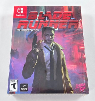 BLADE RUNNER ENHANCED COLLECTOR'S EDITION NEW SEALED Authentic Nintendo Switch