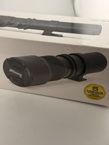 ULTIMAXX High Definition Multi-coated 500mm f/8 Preset Telephoto Lens - Picture 3 of 4