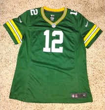 Nike NFL On Field Green Bay Packers Aaron Rodgers #12 maglia donna XL