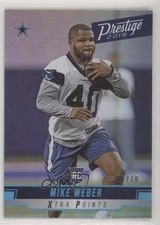 2019 Panini Prestige Rookie Xtra Points Platinum 6/10 Mike Weber #279 fm0