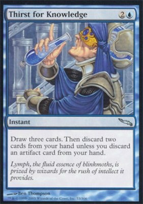 Thirst for Knowledge - LP U : Mirrodin
