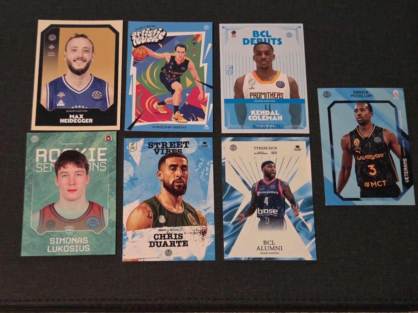 Mythos Cards BCL Hoops Champions Season X Edition - You Pick - 1/2