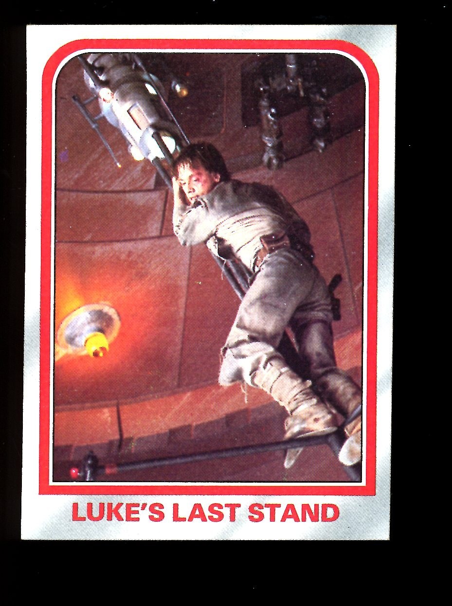 Luke's Last Stand #116 1980 Star Wars: Empire Strikes Back trading card — raw and PSA graded price guide