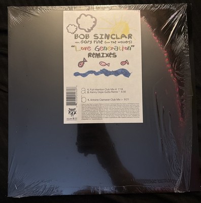 BOB SINCLAIR Love Generation SINGLE VINYL 2005