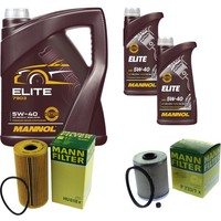 Mann Inspektionspaket 7L Mannol Elite 5W-40 FüR Renault Espace IV 2.2 Dci