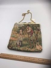 Vintage West Germany Tapestry Purse