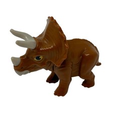 Jurassic World Triceratops McDonald's Happy Meal Toy 8 Camp Cretaceous Dinosaur
