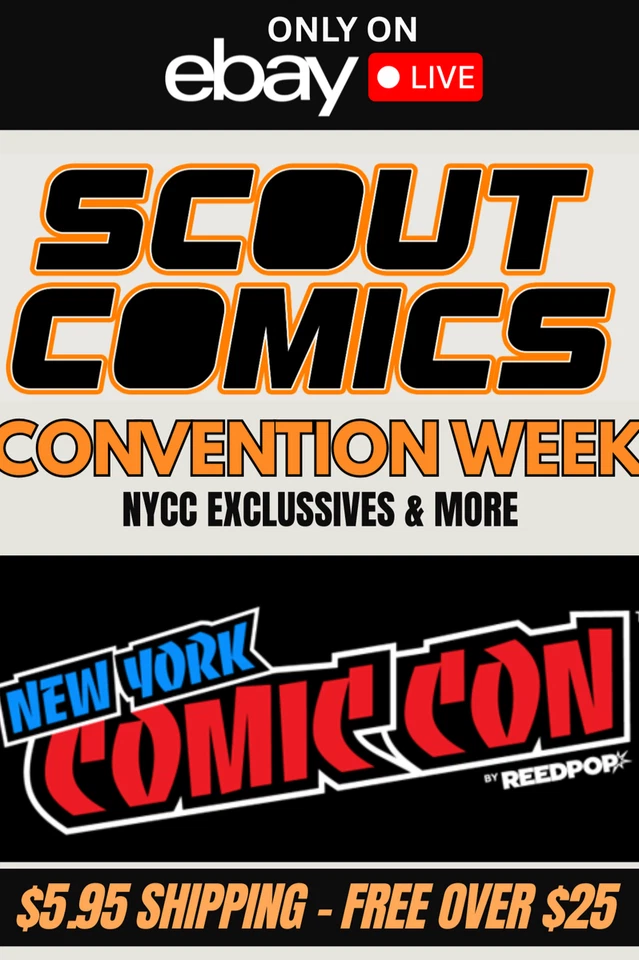 Scout Comics NYCC SPECIAL w/Scott & Kendra - Exclusives & Low Starts - LIVE