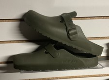Birkenstock Boston EVA Khaki Green Clog Narro...