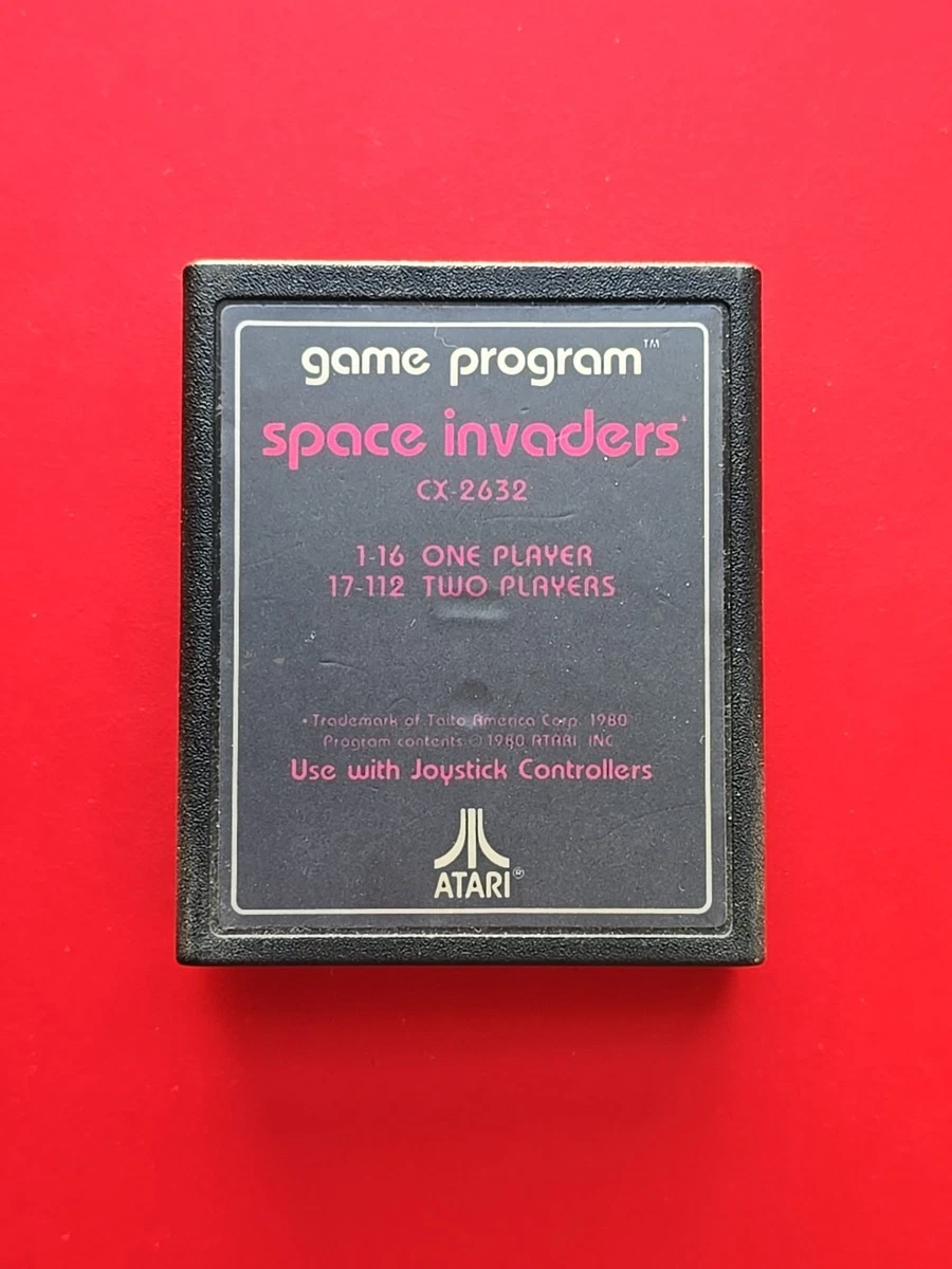 射击类Atari 2600 Space Invaders 电子游戏| eBay