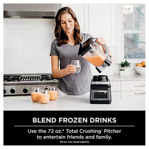 Ninja BN751 Duo Plus Blender with Auto IQ Technology, 1400 Peak Watts, Black New - Picture 5 of 11