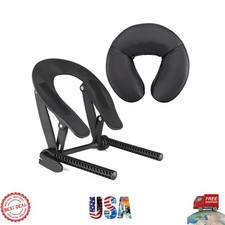 PU Leather Adjustable Face Cushion for Massage Therapy  Home Use