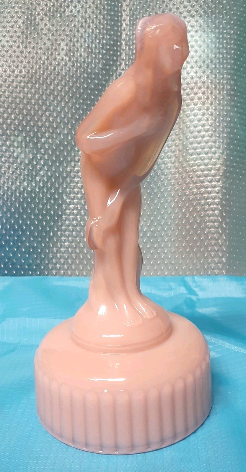 Imperial Glass NUDE Venus Rising Lady Bashful Charlotte Pink Opaline Figure