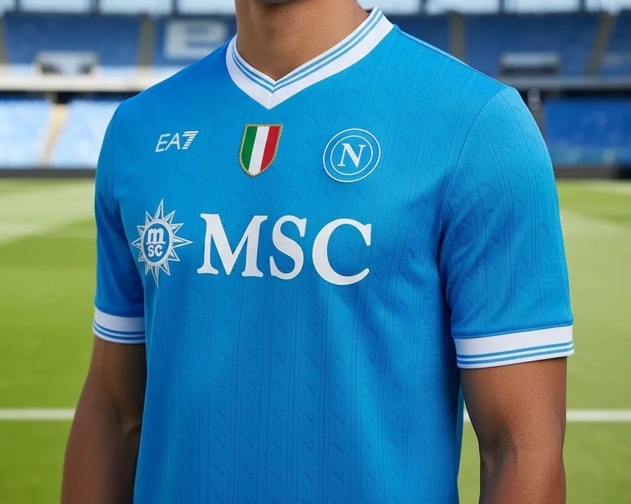 S. S. C. NAPOLI - ORIGINAL HOME Jersey 2026 - EA7 - ASK FOR SIZES