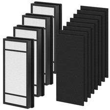 FCFMY 4 Packs HRF-H1 HRF-H2 True HEPA Replacement Filter H As the Description 
