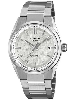 Casio EDIFICE EFK-110D-7AJF Automatic Electroformed White Dial Uhr Neu R841151