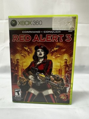 Command & Conquer Red Alert 3 Xbox 360 Microsoft 2008 Complete