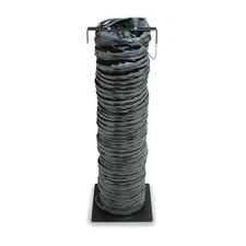 ALLEGRO 9600-25EX Statically Conductive Duct,25 ft.,Black 3PAL2