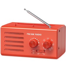 AM FM Radio Portable,Transistor Radio Plug in Wall Battery Powered with Best ...