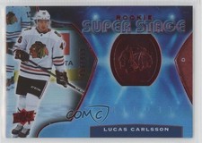 2020 Upper Deck Trilogy Rookie Super Stage Red Foil 756/999 Lucas Carlsson 0il7