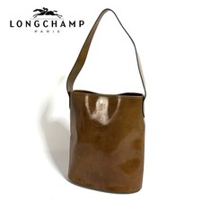 Rare Item LONGCHAMP Longchamp Leather Shoulder Hobo Bucket Tote Bag Shoulder Bag