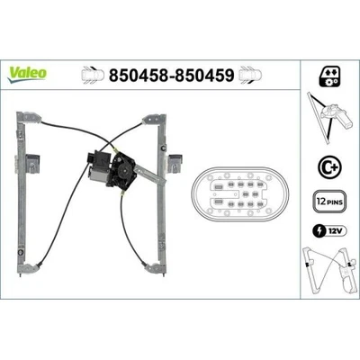 1x Lève-vitre VALEO 850458 convient pour VW - Photo 1/3