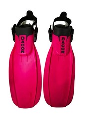 Dacor Pursuit Dive Fins Pink/Grey Scuba Diving Watersport
