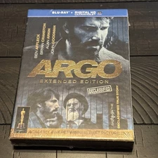 ARGO Extended Edition Ben Affleck Blu Ray Digital Movie Box Set (2012) Brand New