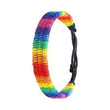 Handmade Colorful Rope Friendship Bracelets A...
