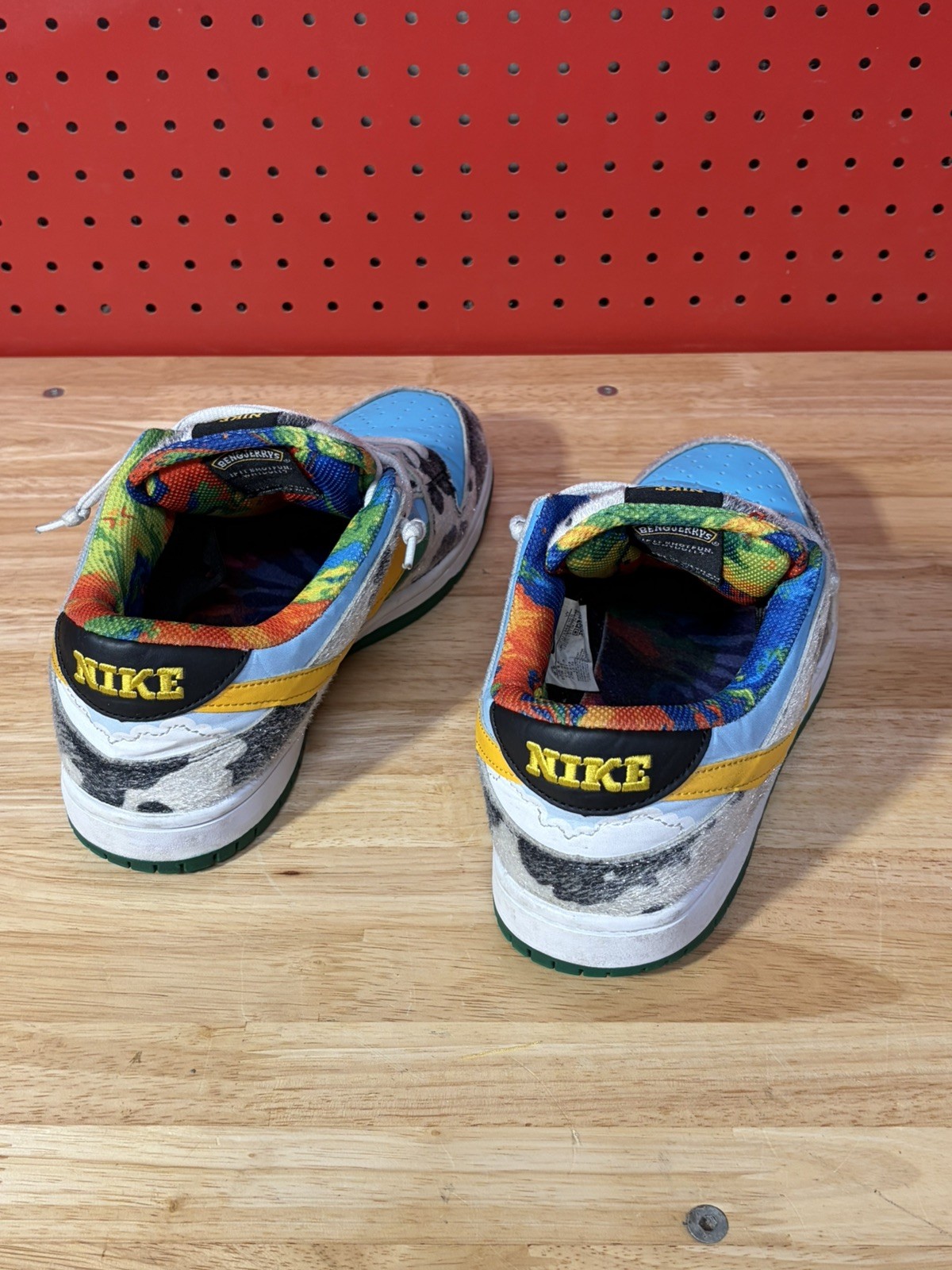 Nike Ben and Jerry’s SB Chunky Dunky Size 9.5, custom laces image 10