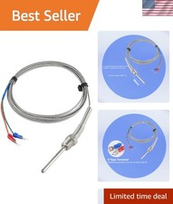 Digital K-Type Thermocouple 0-600  Sensor with Rustproof Stainless Steel Probe
